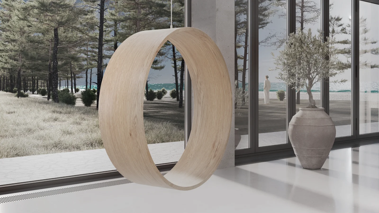 Produkt Circle Swing pokazany w aranżacji